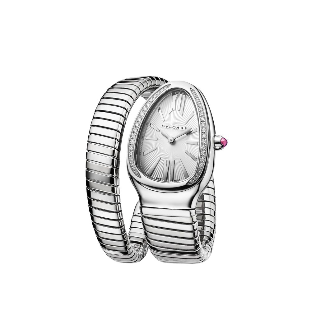 relogio bvlgari serpenti tubogas