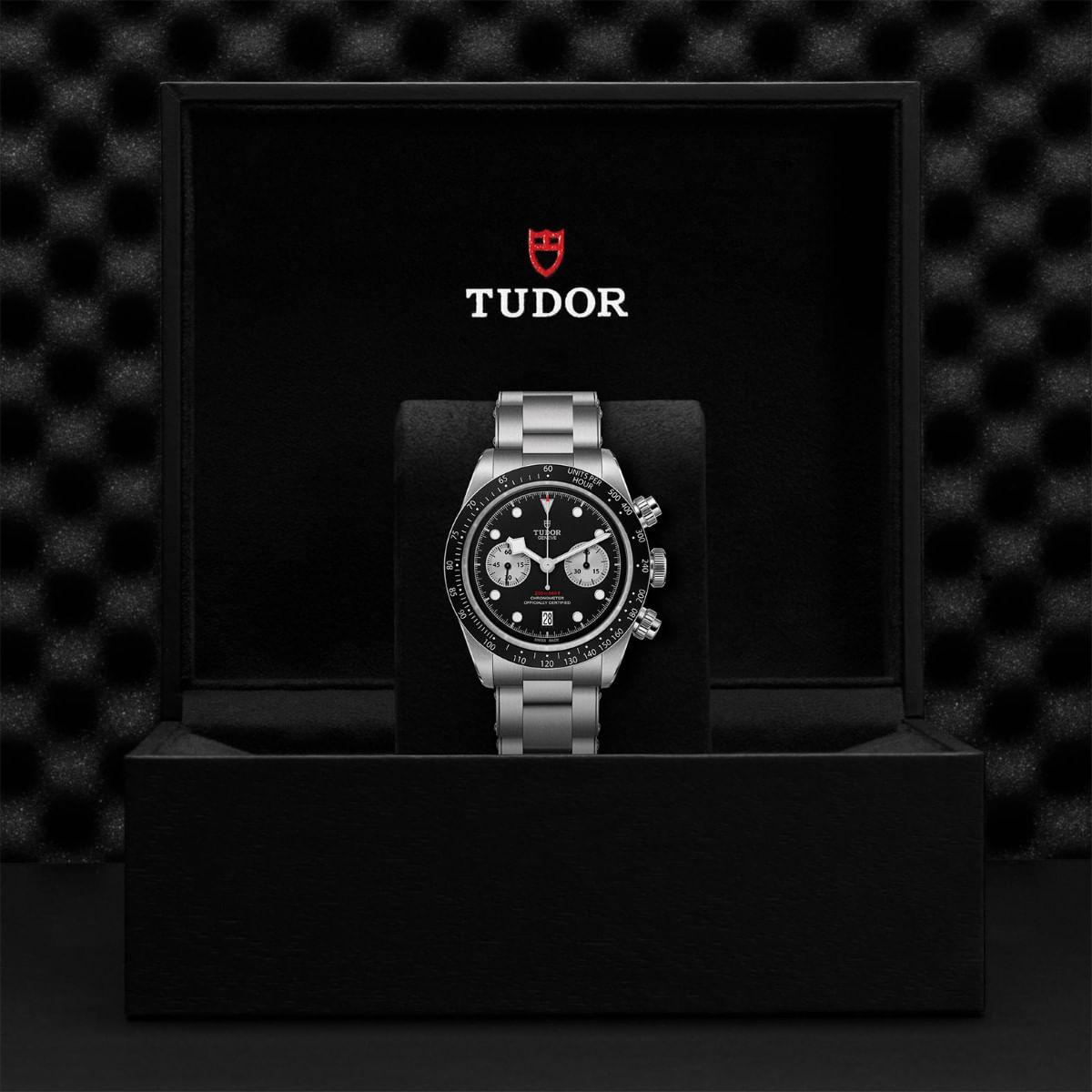 K　TUDOR Black Bay Chrono 79360N Relógio TUDOR Black Bay Chrono
