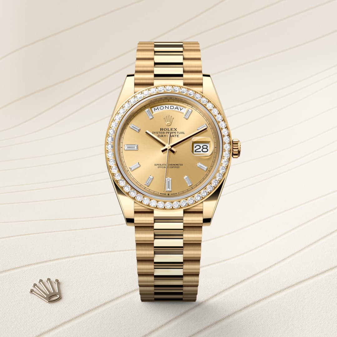 Rolex Day-Date em Ouro, M228348RBR-0002 | Dryzun Joias