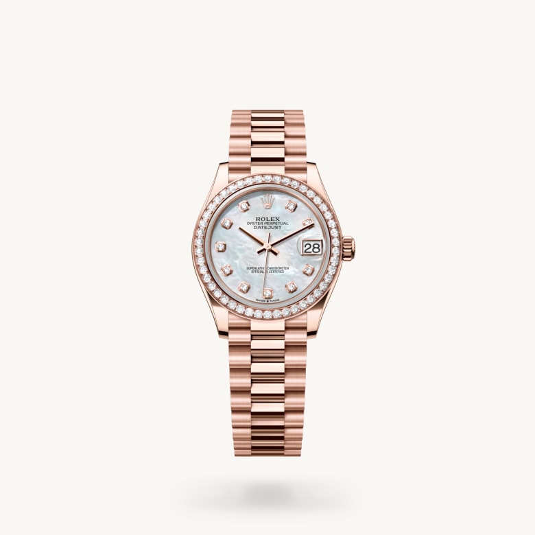 Rolex Datejust em Ouro, M278285RBR-0005 | Dryzun Joias