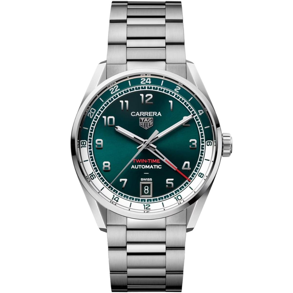 Relógio TAG Heuer Carrera Date Twin-Time WDA2114.BA0043