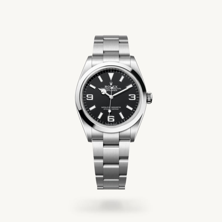 Rolex Explorer aço, M124060-0001 | Dryzun Joias