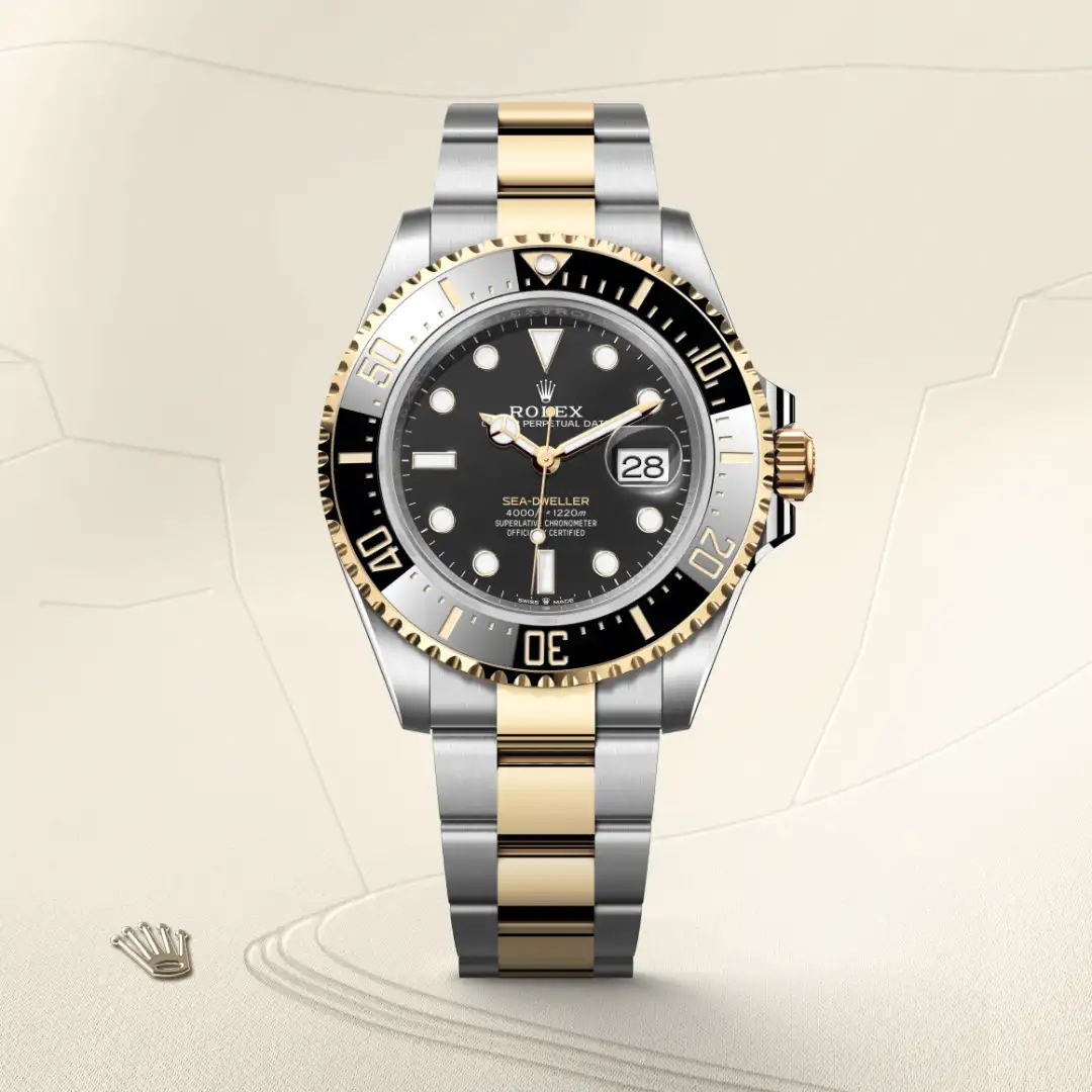 Rolex Sea-Dweller aço e ouro, M126603-0001 | Dryzun Joias