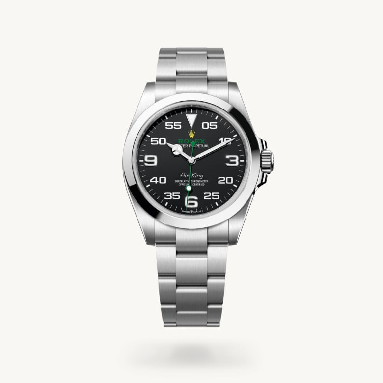 Rolex Air-King aço, M126900-0001 | Dryzun Joias