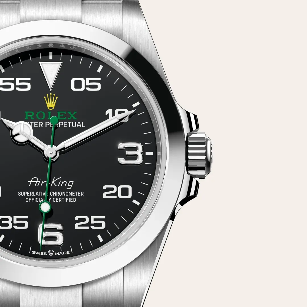 Rolex Air-King aço, M126900-0001 | Dryzun Joias