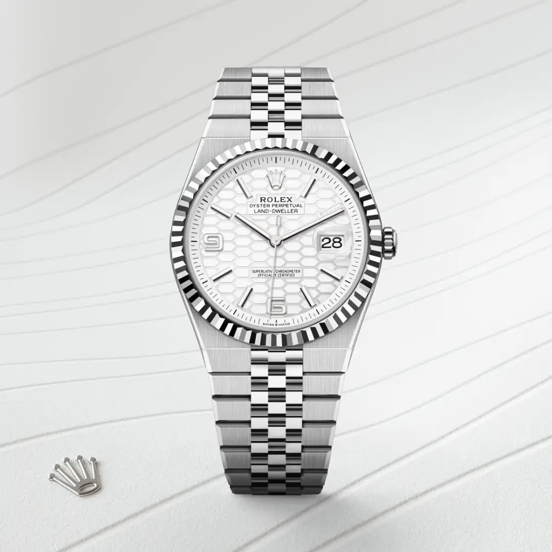 Rolex Land-Dweller 40 aço, M127334-0001 | Dryzun Joias