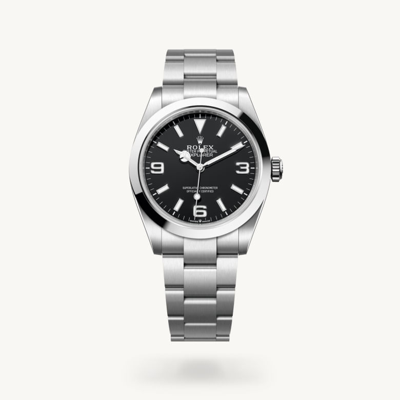 Rolex Explorer aço, M224270-0001 | Dryzun Joias
