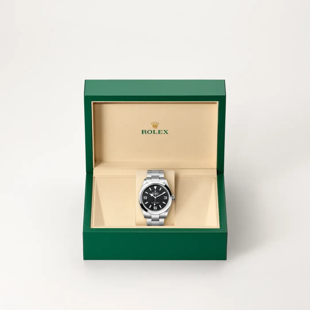 Rolex Explorer aço, M224270-0001 | Dryzun Joias