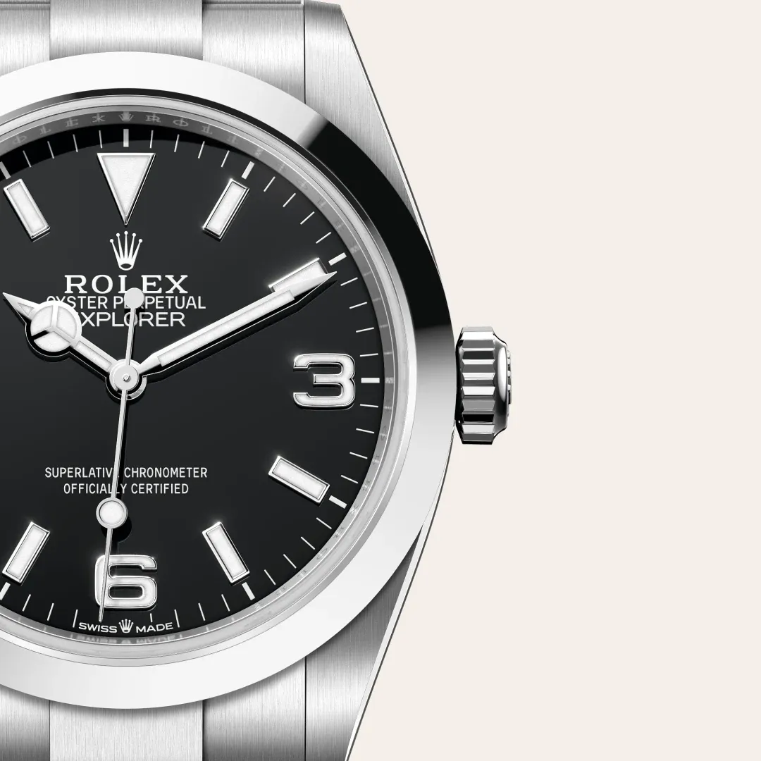 Rolex Explorer aço, M224270-0001 | Dryzun Joias