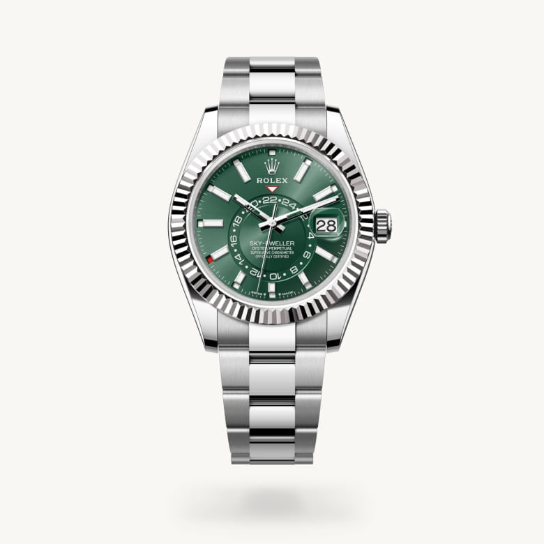 Rolex Sky-Dweller aço, M336934-0001 | Dryzun Joias