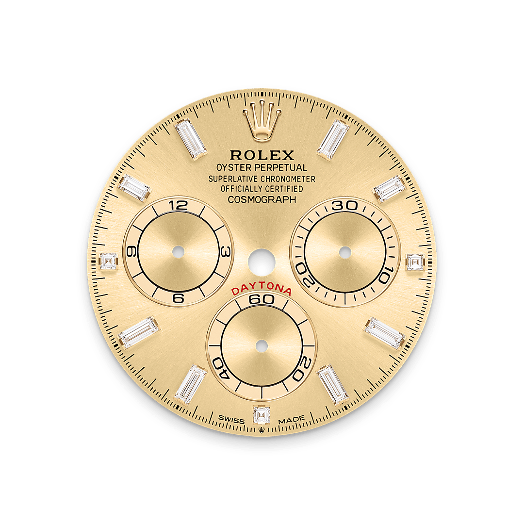 Rolex Cosmograph Daytona em ouro e diamante, M126598TBR-0001