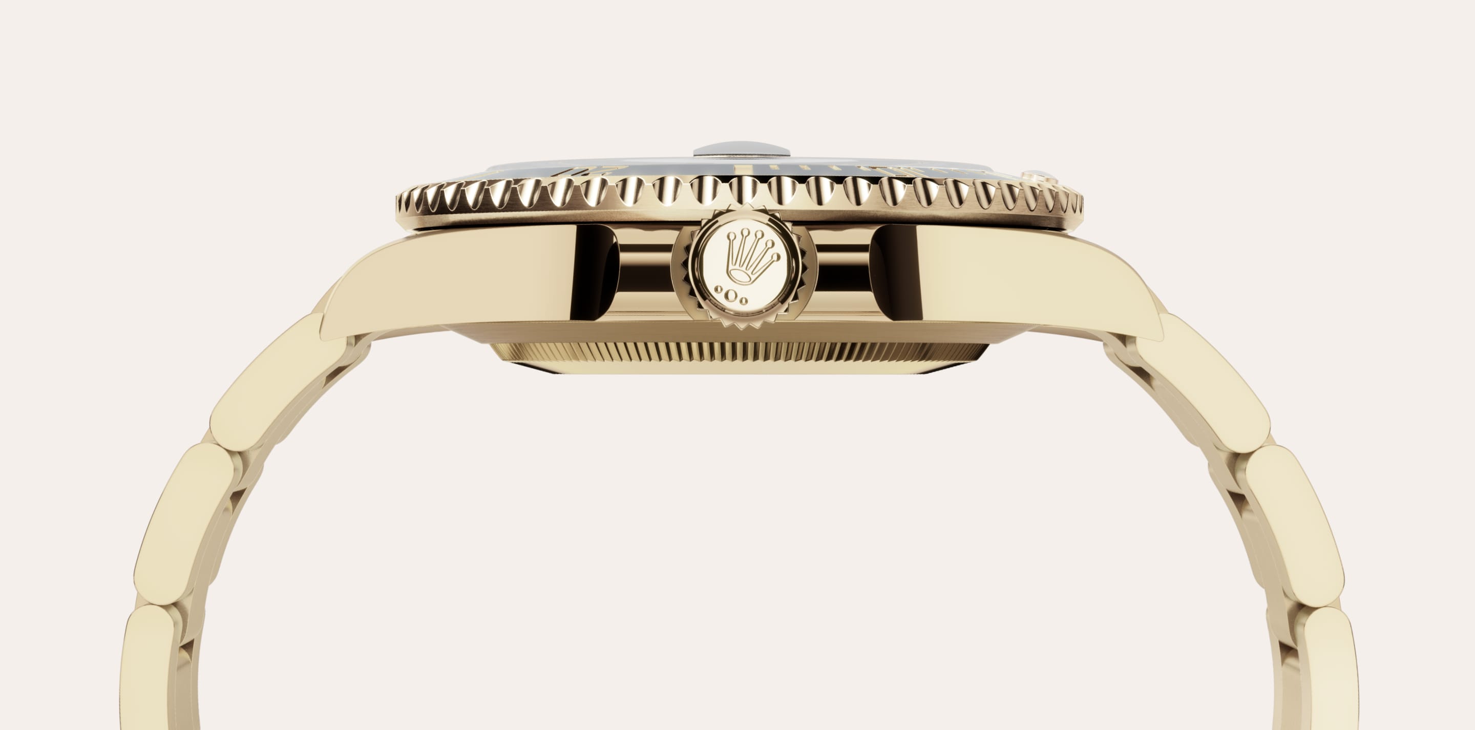 rolex SUBMARINER DATE em Ouro, m126618ln-0002* - Dryzun